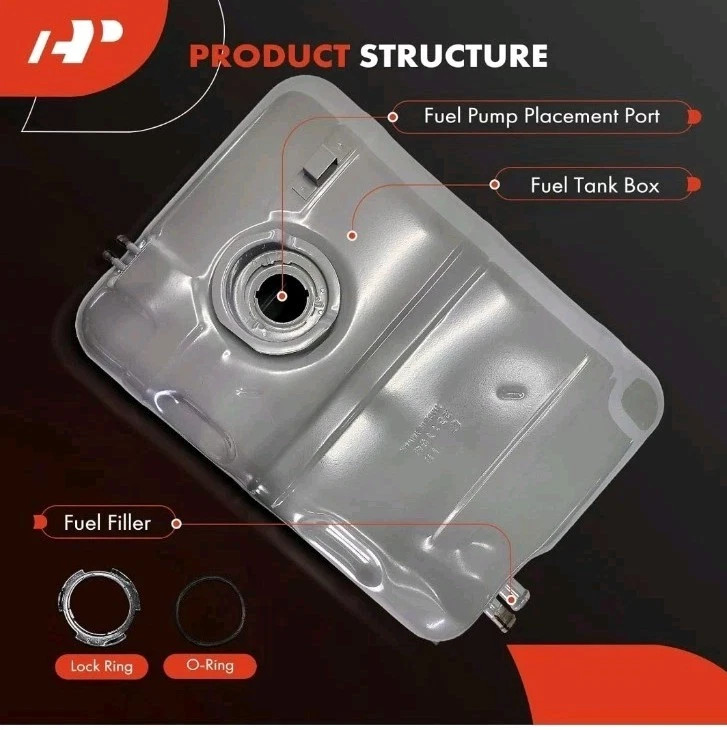 A-Premium Fuel Tank with Lock Ring & 0-Ring Compatible with Jeep CJ5 1978-1983, Foto 4 de 4