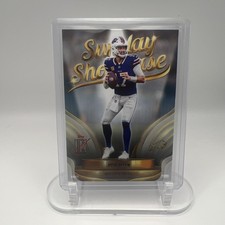 2025 Topps Signature Class Sunday Showcase Josh Allen #SS-7 Buffalo Bills