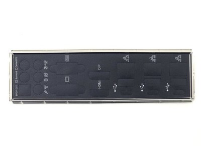 Supermicro I/O Shield H13SAE-MF Server Mainboard MCP-260-00185-0B EMI IO Blende