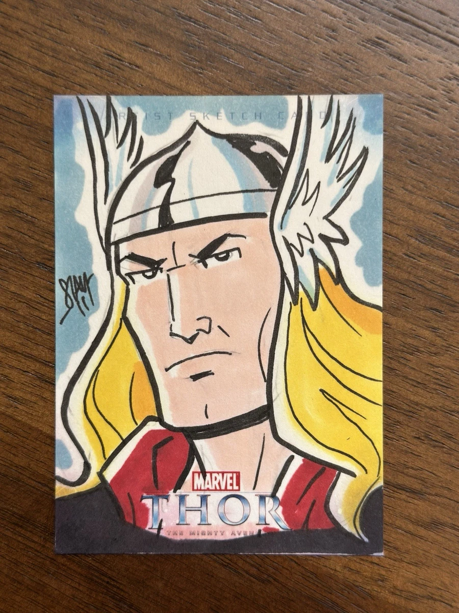 Avengers Sketch Collectable Trading Cards for sale | eBay