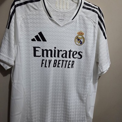 Real Madrid Authentic Home Jersey 24/25 Size Large | eBay