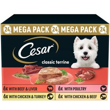 72 x 150g Cesar Adult Wet Dog