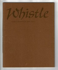James Jones / Whistle work-in-progress...A facsimile of the author's 1974