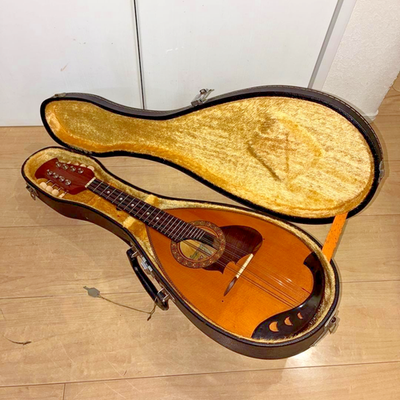SUZUKI マンドリン M-210 スズキ SUZUKI M-210 Mandolin Violin 8 strings Acoustic Wooden Vintage