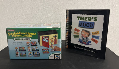Lakeshore Social Emotional Storytelling Kit Theo's Mood Book Included -Brand New