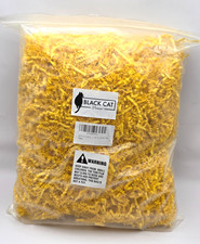 Crinkle Cut Paper Shred Filler 1 LB Yellow for Gift Wrapping Basket Filling