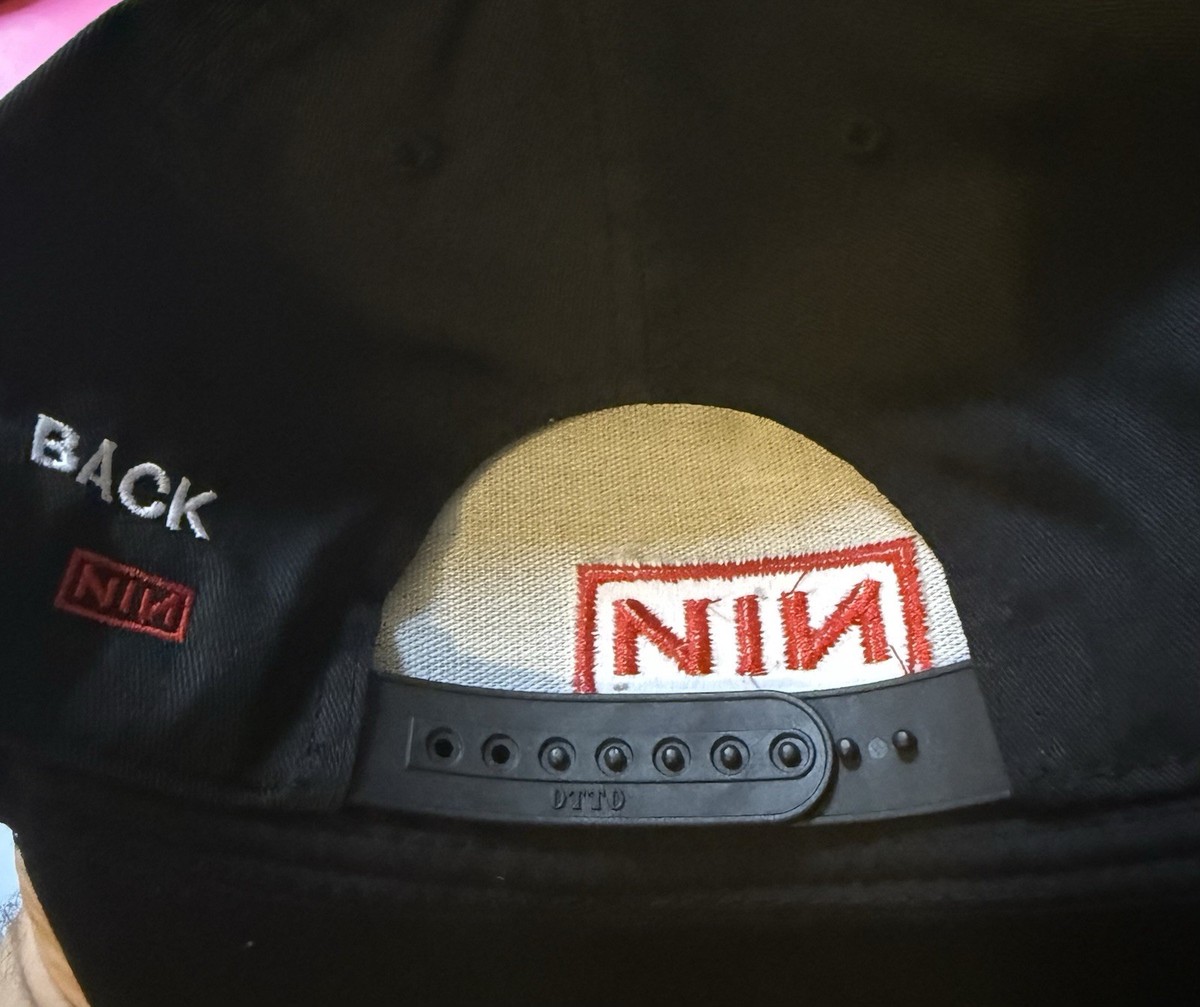 2026 Nine Inch Nails NIN Tour Peel It Back Red Hat Cap Snapback