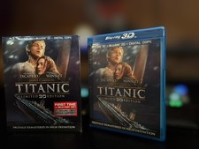 Titanic (Blu-ray Disc, 2012, 4-Disc Set, Includes Digital Copy 3D