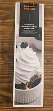 New Professional Grade Whipped Cream Dispenser Matte Black Stainless Steel 16.9