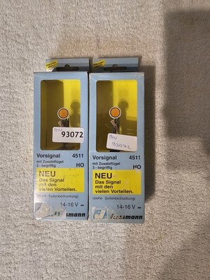 Viessmann 4511 H0 Form-Vorsignal Scheibe und Flügel Beweglich