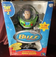 1997 Think way Disney Pixar Toy Story Buzz Lightyear Ultimate Talking Room Guard