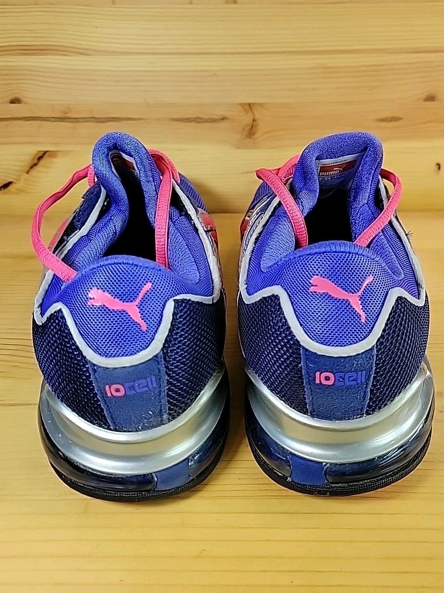 Puma 10 Cell Sport Lifestyle Sneakers Running Shoes Purple Women's Size 7 - Image 6