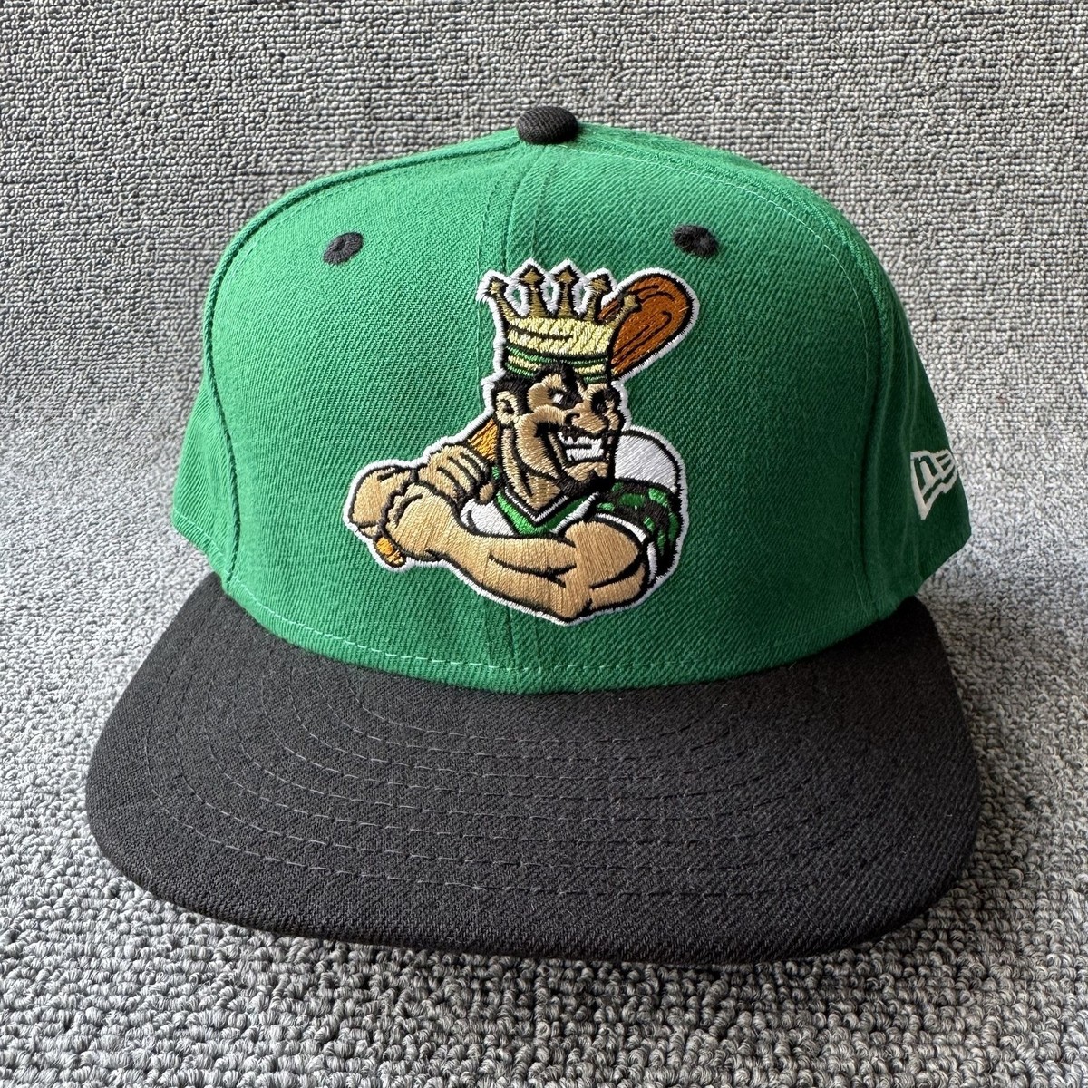 New Era Sacramento River Cats 59FIFTY Fitted Hat Green Black 7 1 2