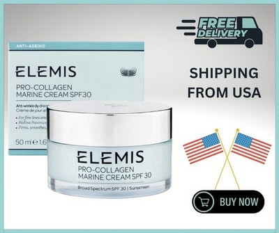 ELEMIS Pro-Collagen Marine Cream Anti-Wrinkle Night Cream 50ml / 1.6 fl oz - NEW