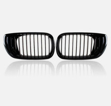 Grill Nieren Kühlergrill Einzelsteg Glänzend Für BMW 3ER E46 Limo Touring 01-05