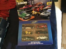 Mattel Hot Wheels Silver Series Legends Tour 6 Cars NEW