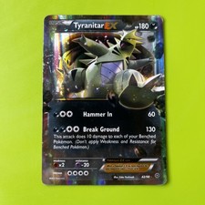 Pokemon Tyranitar EX 42/98 Holo EX Rare Ancient Origins Pokemon MP on eBay