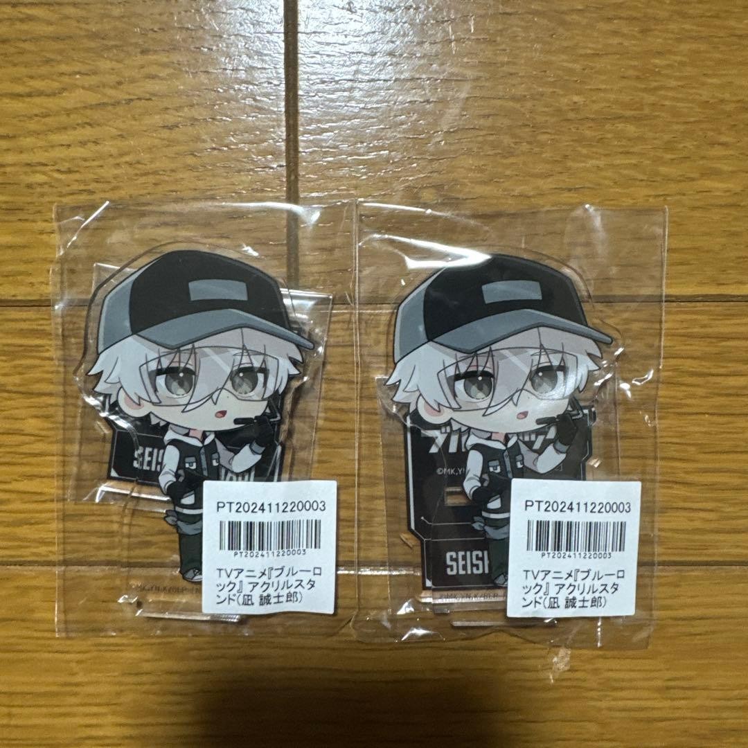Blue Lock Nagi Seishiro Anime It Point Exchange Acrylic Stand  2pc Set,