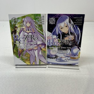 Re Zero Chapter 4 by Tappei Nagatsuki PB Vol 1 2 English Manga