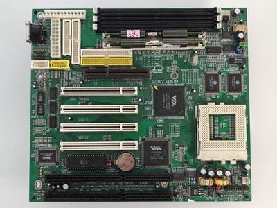 Acorp 5VIA77 super socket 7 + 16 MB EDO RAM  =   read description