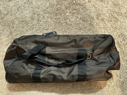 Calvin Klein Duffel Bag Large, Used, Excellent Condition, Brown, Polyester