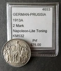 1913 Germany 2 Mark — photo from another recent sale