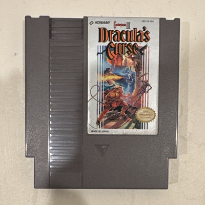 Konami Castlevania III: Dracula's Curse Nintendo NES US/CANADA TESTED & WORKS