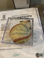 HOF 14 Baseball Williams,Spahn,Ford,Mathew’s,Wynn, Robert’s,Wilhelm,Herman,BLOAE