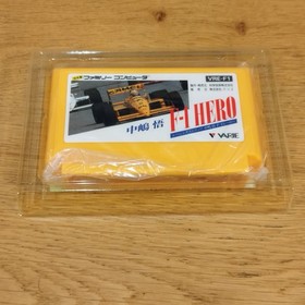 Nakajima Satoru F-1 Hero Nintendo Famicom VRE-F1 Boxed Tested Japan