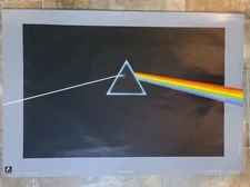 RARE 1973 Pink Floyd Dark Side of the Moon HIPGNOSIS Poster-1st Edition UK print
