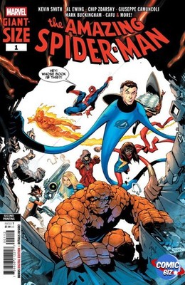 GIANT-SIZE AMAZING SPIDER-MAN #1 (2025) *2ND PRINTING VARIANT COVER* $8.99 COVER