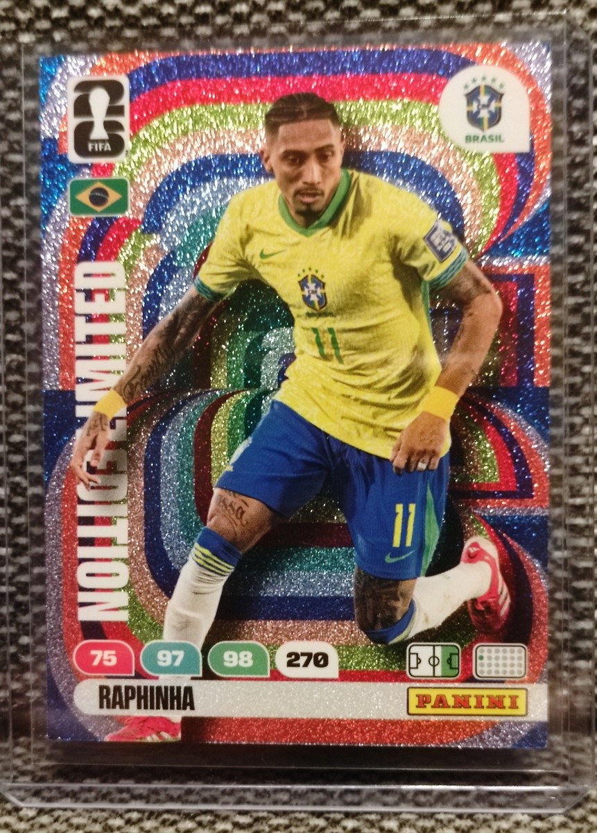 Raphinha Brazil Barcelona Limited Edition Panini World Cup 2026 | eBay