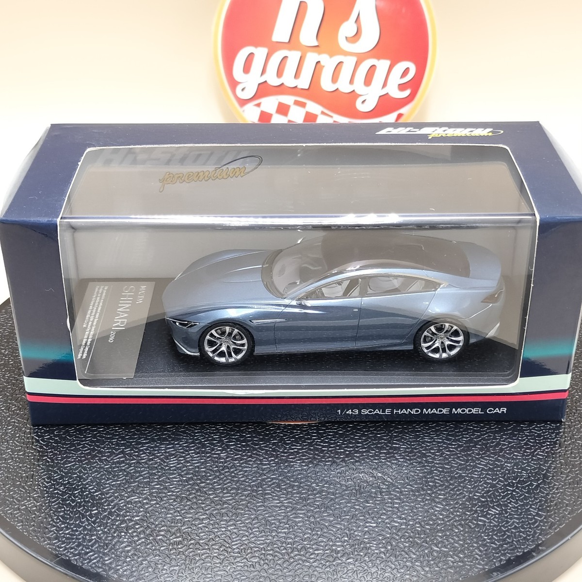 MAZDA しなり　ミニカー Hi-Story 1/43 MAZDA SHINARI 2010 HS049 Los Angeles Auto Show