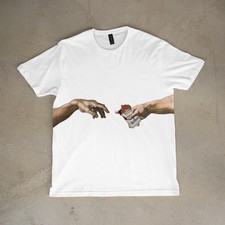 The Creation Of Marlboro Unique Graphic Tee White Glittery