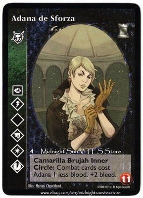Adana de Sforza Brujah Keepers of Tradition V:TES VTES Vampire CCG