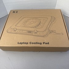 Arrow Chill K1 Powerful Turbofan Gaming Laptop Cooling Pad with RGB and LCD Disp