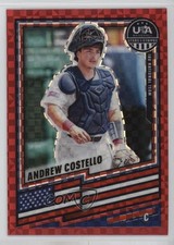 2026 Panini Stars & Stripes Prizm Red Power 28/149 Andrew Costello #32 1ty1