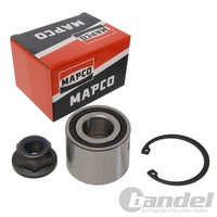 Mapco Radlagersatz Hinten Passend FüR Nissan Kubistar Renault Kangoo Laguna Rapi