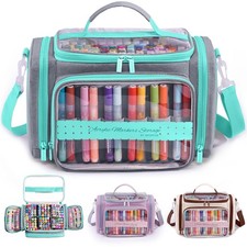 Marker Storage Organizer Case for 180 300 Markers Large Marker Holder with ...