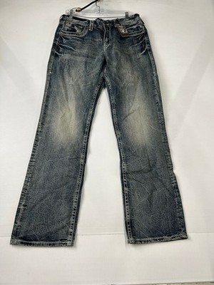 B.TUFF JEANS Regular Fit Bootcut Torque Jeans Men's Size 35x34 Blue