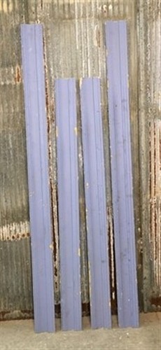 4 Wood Trim Pieces, Architectural Salvage, Reclaimed Vintage Crown Molding A33