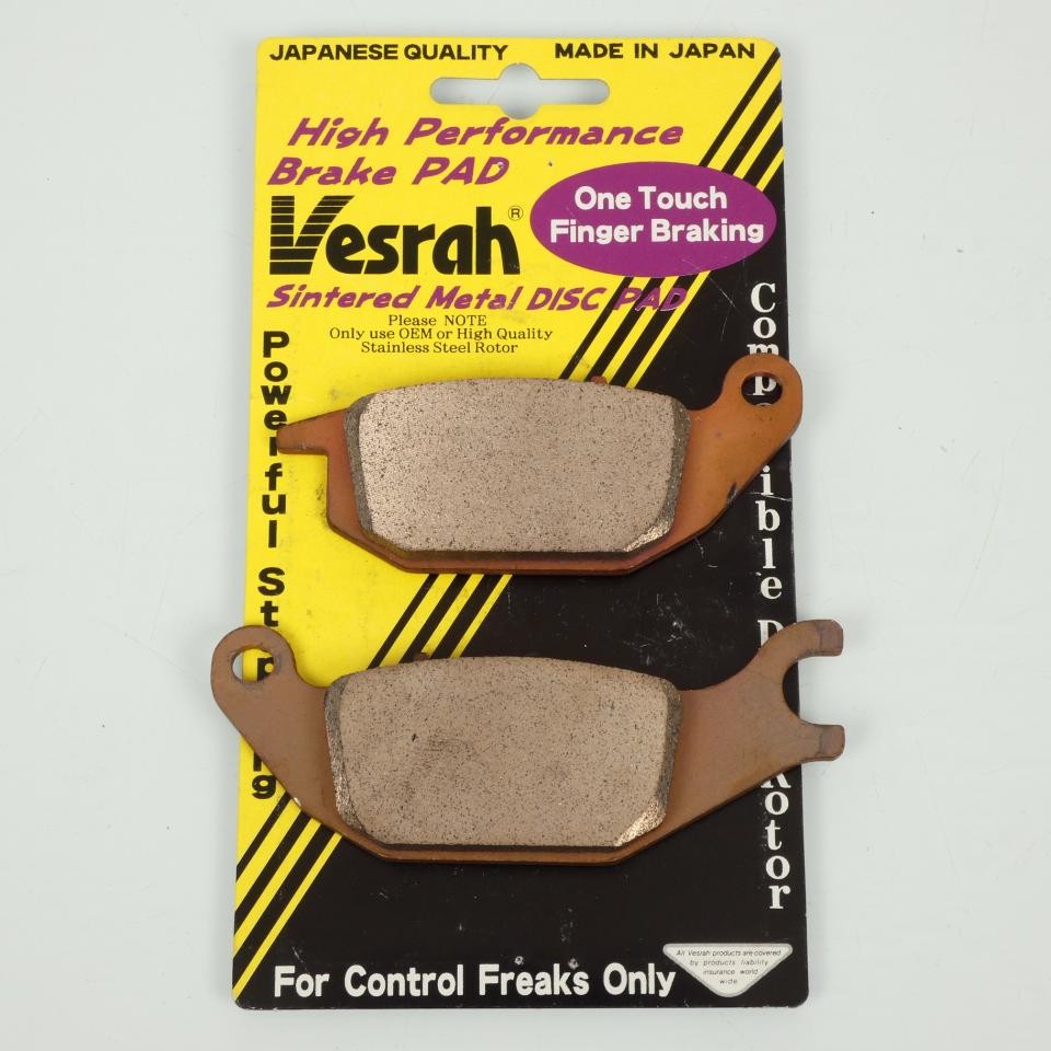 Plaquette frein Vesrah AR pour rouler serein en MBK Tryptik 125 dans les bouchons