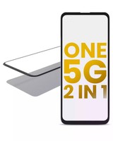2 In 1 Frontglas Mit Vorinstallierter Oca FüR Motorola One 5G (XT2075-1 / 2020)