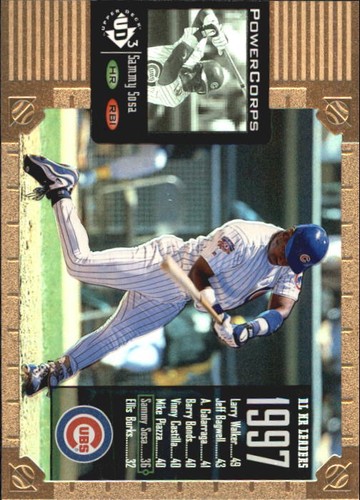 1998 UD3 Sammy Sosa #218 card