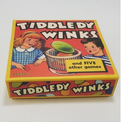 2014 Classic Tiddledy Winks & Five Other Games **NEW**