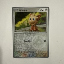 Carta singola Lillipup 170/197 Reverse Holo Pokemon Fiamme Ossidiana Pokemon TCG