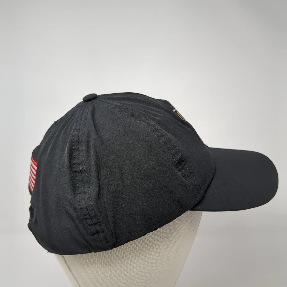 Кепка с ремешком US Route 66 черная один размер регулируемый американский флаг - Изображение 4 из 4