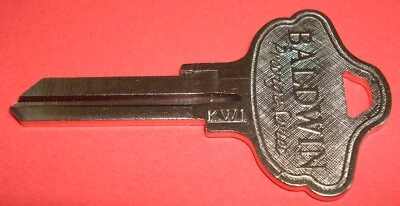 NEW BALDWIN PRESTIGE SERIES Kwikset KW1/ KW11 BLANK KEY - SMART KEY Compatible