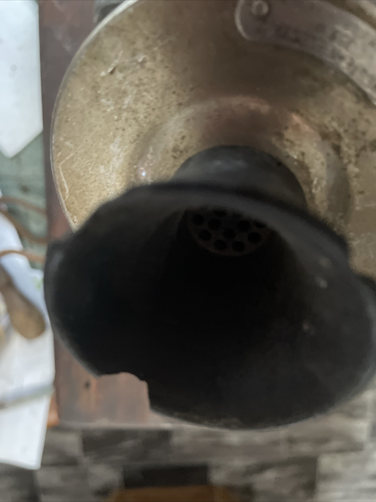 Antique Western Electric Bakelite Crank Wall Phone Mouth Piece and Ear