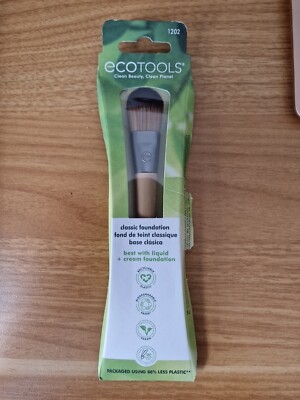 ECOTOOLS CLASSIC FOUNDATION BRUSH 1202 - VEGAN & TIERVERSUCHSFREI
